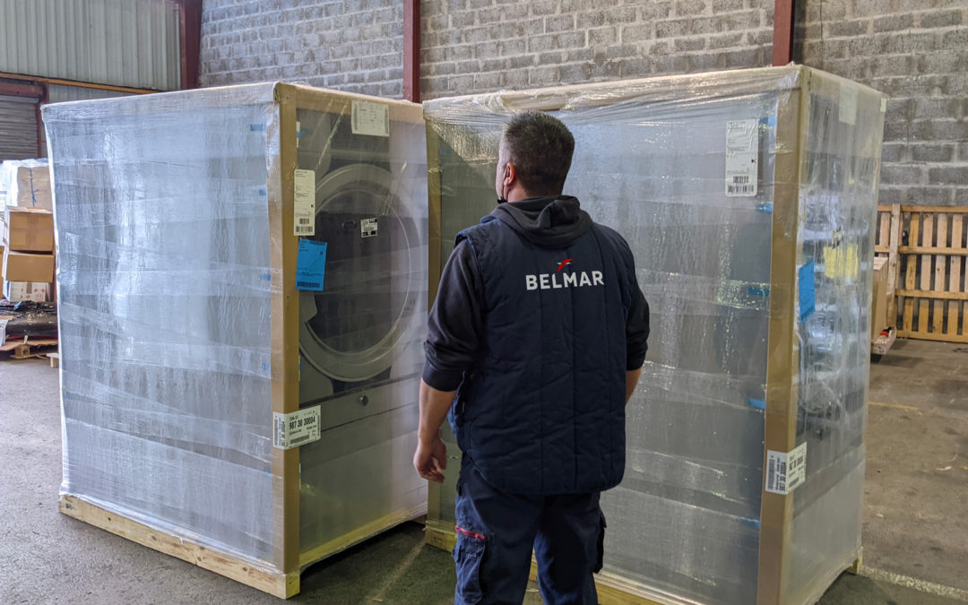 Expédition de matériel électroménager : un exemple de commande régulière pour Belmar