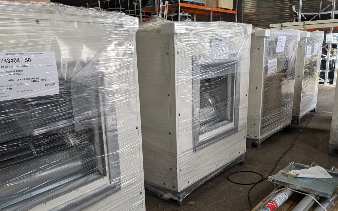Five air handling units leave for Cameroon
